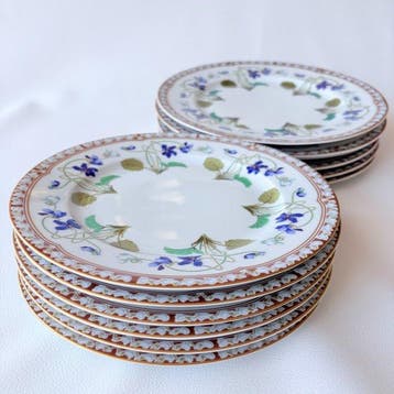 Haviland & Co. Limoges - Bord (12) - Imperatrice Eugenie -