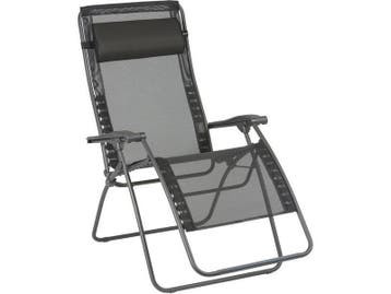 Lafuma RSXA Clip Batyline Relaxstoel Zwart lfm2035-8551, Nieuw
