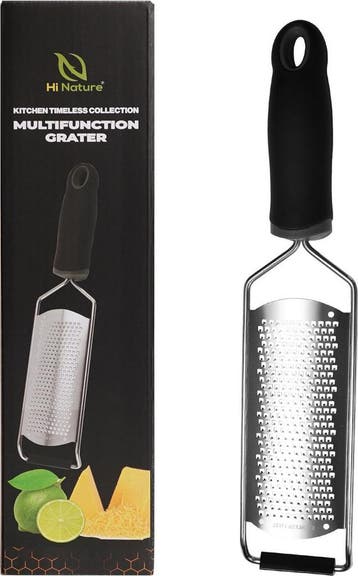 HI NATURE™ Premium Multi Rasp zester - Handrasp -, Ophalen of Verzenden, Zo goed als nieuw