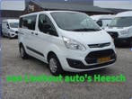 Ford Transit Custom personenbus 9 persoons Trend Bj 16, Stof, Gebruikt, Wit, Ford