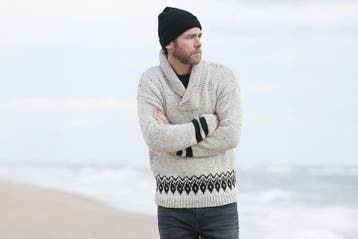 Breipatroon Herentrui met Noors motief van Merino Tweed &, Hobby en Vrije tijd, Ophalen of Verzenden, Nieuw