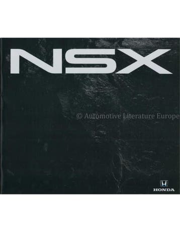 1993 HONDA NSX BROCHURE FRANS, Boeken, Nieuw, Honda, Author