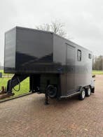 Uniek! Oerdegelijke Fifth Wheel Paardentrailer / veetrailer, Ophalen, Zo goed als nieuw, Aluminium, 2-paards trailer