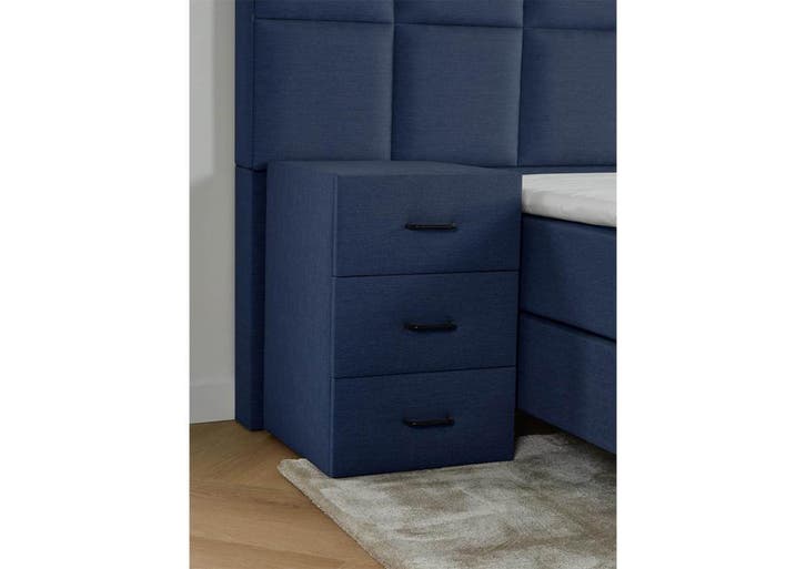 ACTIE! Nachtkastje Kathy  200 Blauw, Huis en Inrichting, Slaapkamer | Nachtkastjes, Nieuw, Verzenden