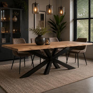 Stalen matrix zwart spinpoot 180 bij 80 cm en hoogte 72 cm, Ophalen of Verzenden, Nieuw