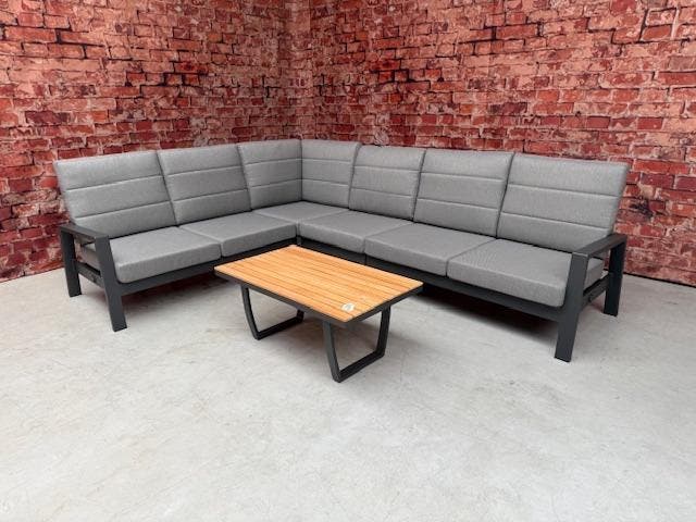 Tierra outdoor loungeset Queens 5 delig € 1999,-, Tuin en Terras, Tuinsets en Loungesets, Loungeset, Nieuw, Aluminium, Ophalen of Verzenden