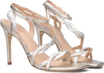GUESS - maat 40 - Syivia Sandalen met hak - Goud/Zilver, Verzenden, Nieuw
