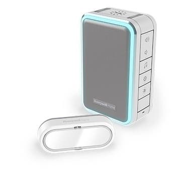 Honeywell draadloze deurbelkit met halo lichtgrijs -, Doe-het-zelf en Verbouw, Verzenden, Nieuw, Overige typen