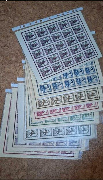Rusland 1930/1949 - Postzegels - Prisoner of War Camp Mail, Gestempeld