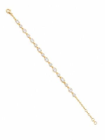 Tennis armband - 18 karaat Geel goud - 3.27ct. tw. Diamant