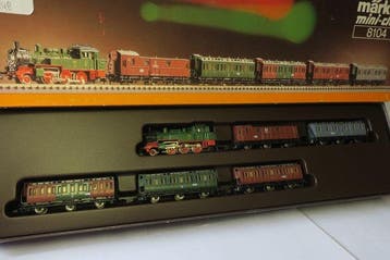 Märklin Z - 8104 - Treinset (1) - met stoomlocomotief T12 en, Nieuw