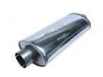 Demper 89mm ovaal 220/140mm 500mm lang RVS Simons Grand, Ophalen of Verzenden, Nieuw