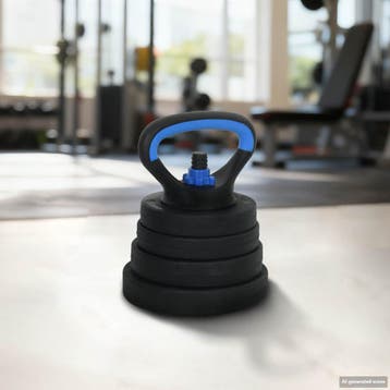 vidaXL 4-in-1 Dumbbell Barbell Kettlebell Set 30 kg Zwart en, Verzenden, Nieuw