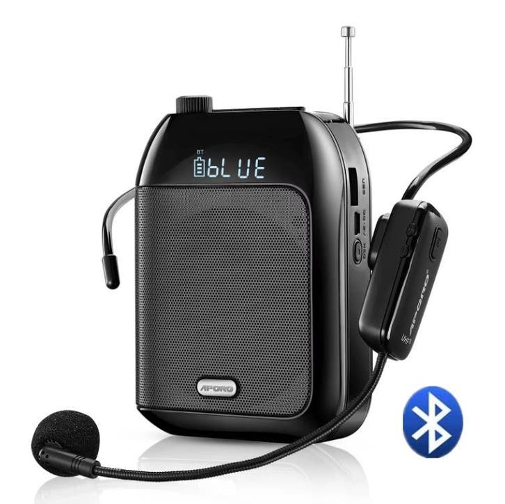 Voice Amplifier met Microfoon Bluetooth UHF Speaker, Audio, Tv en Foto, Luidsprekers, Nieuw, Verzenden