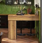 Industriële Bartafel met Opbergruimte – 120×95 cm, Verzenden, Nieuw