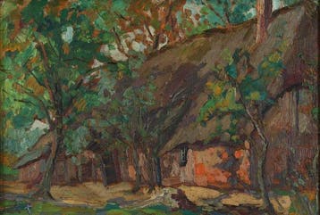 Jan Kruijssen (1874–1938) - Achterzijde boerderij
