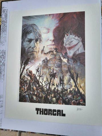 Thorgal T35 - La Bataille dAsgard + ex-libris - C - 1 Album, Boeken, Nieuw