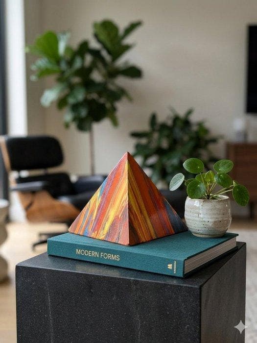 TRASCENT, Momenti di rosso e blu, Antiek en Kunst, Kunst | Designobjecten