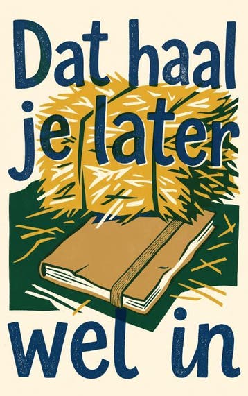 Dat Haal Je Later Wel In | Waries B.V. | Nieuw, Ophalen of Verzenden, Nieuw, Waries B.V.