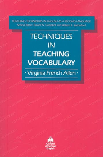 9780194341301 Techniques in Teaching Vocabulary, Verzenden, Zo goed als nieuw, Virginia French Allen
