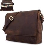 Laptoptas Leer - 15 inch | Retourdeal 41% Korting, Ophalen of Verzenden, 15 inch, Nieuw, Schoudertas