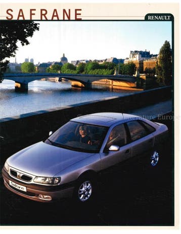1999 RENAULT SAFRANE BROCHURE NEDERLANDS, Nieuw, Renault, Author