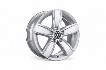 Originele Volkswagen lichtmetalen velg - zilver (17 inch), Ophalen of Verzenden, Nieuw