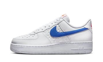 Nike Air Force 1 07 Low Embossed Hoops Racer Blue, Nieuw