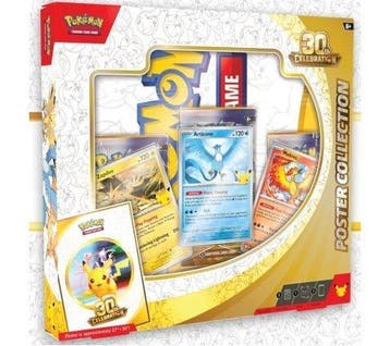 Pokémon - 1 Box - Pokémon 30th Celebration Poster Collection, Nieuw