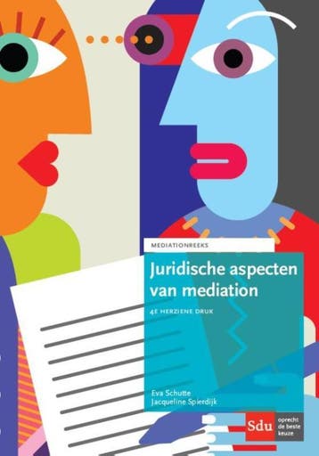 Juridische aspecten van mediation 9789012398855, Zo goed als nieuw