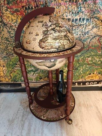 Globe bar - Hout - Globe Bar 90 x 44 cm