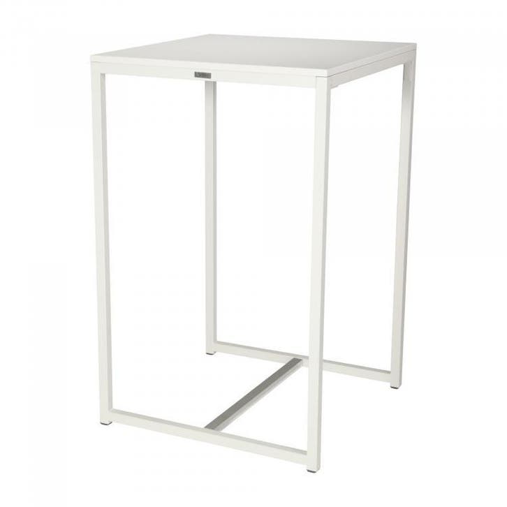Statafel Kubo Party | Staal/Melamine | Wit | 70 x 70 x 11..., Zakelijke goederen, Horeca | Keukenapparatuur, Verzenden