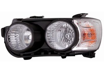 Chevrolet Aveo 2011+ Zwart Koplamp Links (Koplampen), Verzenden, Nieuw