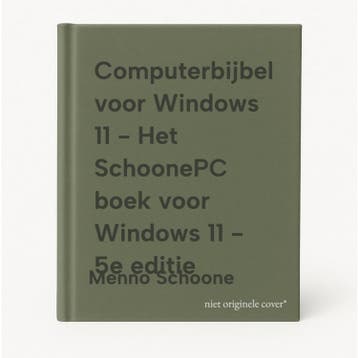 Computerbijbel voor Windows 11 - Het SchoonePC boek voor, Verzenden, Zo goed als nieuw, Menno Schoone
