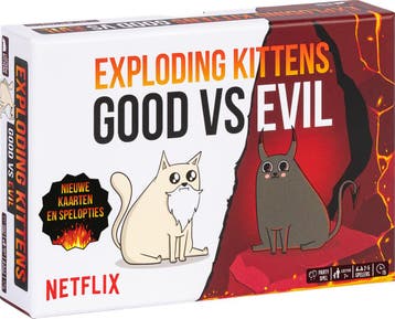 Exploding Kittins Good vs Evil (NL) | Exploding Kittens -, Verzenden, Nieuw