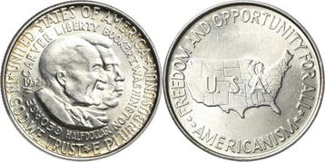 1/2 Dollar 1952, Vereinigte Staaten von Amerika, Verzenden