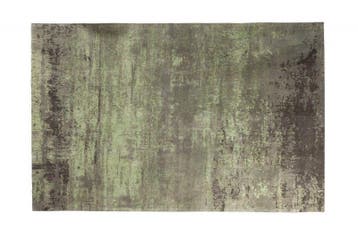 Vintage tapijt MODERN ART 240x160cm groen gewassen used look, Ophalen of Verzenden, Nieuw