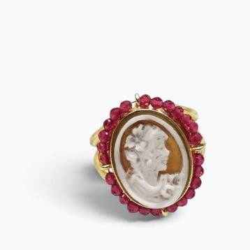 Zilver - Ring - Italiaans vakmanschap, Antiek en Kunst