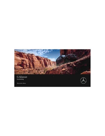 2019 MERCEDES BENZ G KLASSE INSTRUCTIEBOEKJE NEDERLANDS, Auto diversen