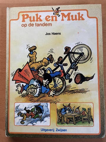 Puk en muk op de tandem - Haens 9789027625427, Verzenden, Gelezen, Haens