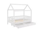 Veiling - Kinderbed Marli - 80 x 160 cm - Wit - Incl. bedlad, Kinderen en Baby's, Kinderkamer | Bedden, Nieuw