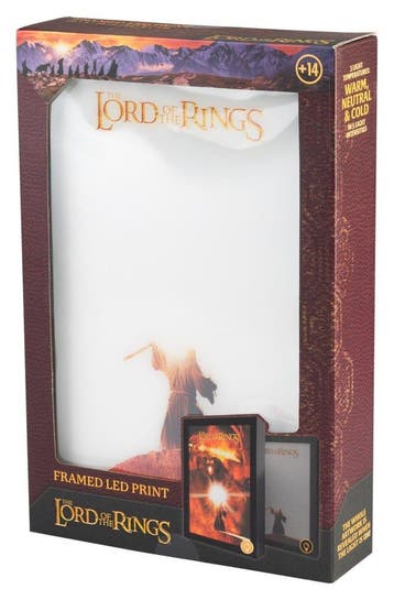 The Lord of the Rings Framed LED Panel 28 x 20 cm, Ophalen of Verzenden, Nieuw