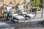 Garden Impressions Max verstelbare stoel met voetenbank!, Ophalen of Verzenden, Nieuw