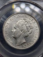 Nederland. Wilhelmina. 1 Gulden 1939 GBCA MS62 (Zonder, Postzegels en Munten