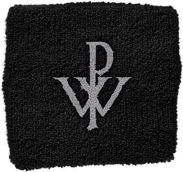 Powerwolf - PW Logo - Wristband Zweetbandje off. merchandise, Ophalen of Verzenden, Nieuw, Kleding