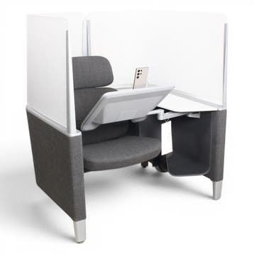 Steelcase Brody Privacy Lounge concentratiewerkplek, antr..., Overige plaatsen, Ophalen of Verzenden, Gebruikt, Stoel