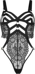 Hunkemoller - Maat L Private body Ginger Dames Body, Kleding | Dames, Ondergoed en Lingerie, Verzenden
