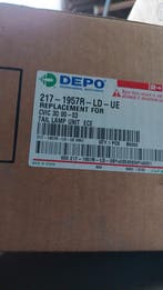 Civic VII Achterlicht Rood | Abakus Laatste Stuk!, Honda, Rechts, Nieuw, Ophalen of Verzenden