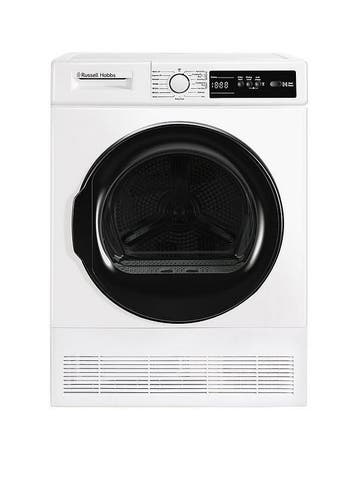 Russell Hobbs Rh8ctd111w Condensdroger – 8 Kg 15 Programma’s, Ophalen of Verzenden, Nieuw, Voorlader, 85 tot 90 cm