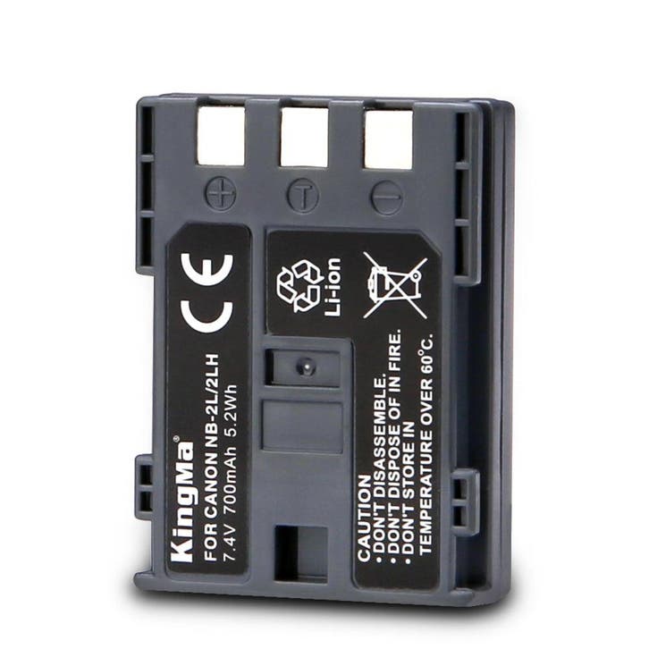 KingMa Accu voor Canon NB-2LH - 700mAh (Nieuw), Audio, Tv en Foto, Fotografie | Fotostudio en Toebehoren, Nieuw, Verzenden